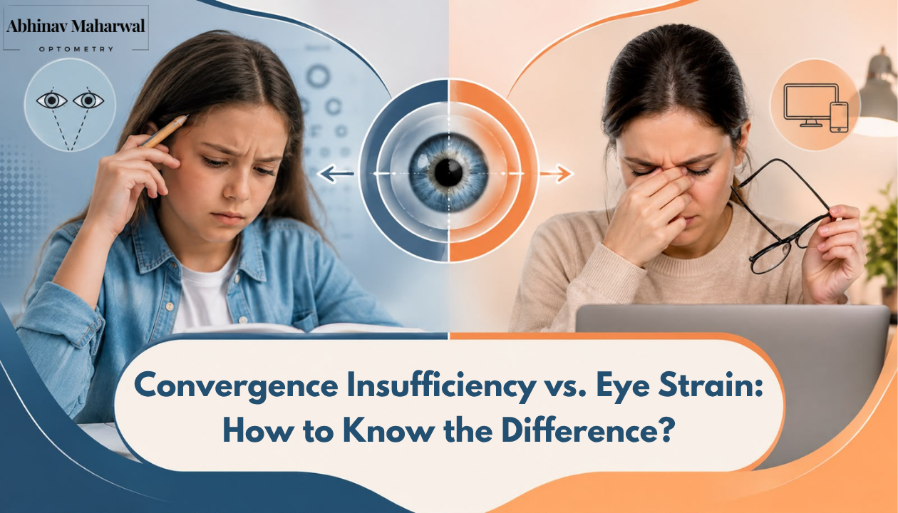 Convergence Insufficiency vs. Eye Strain: How to Know the Difference?
