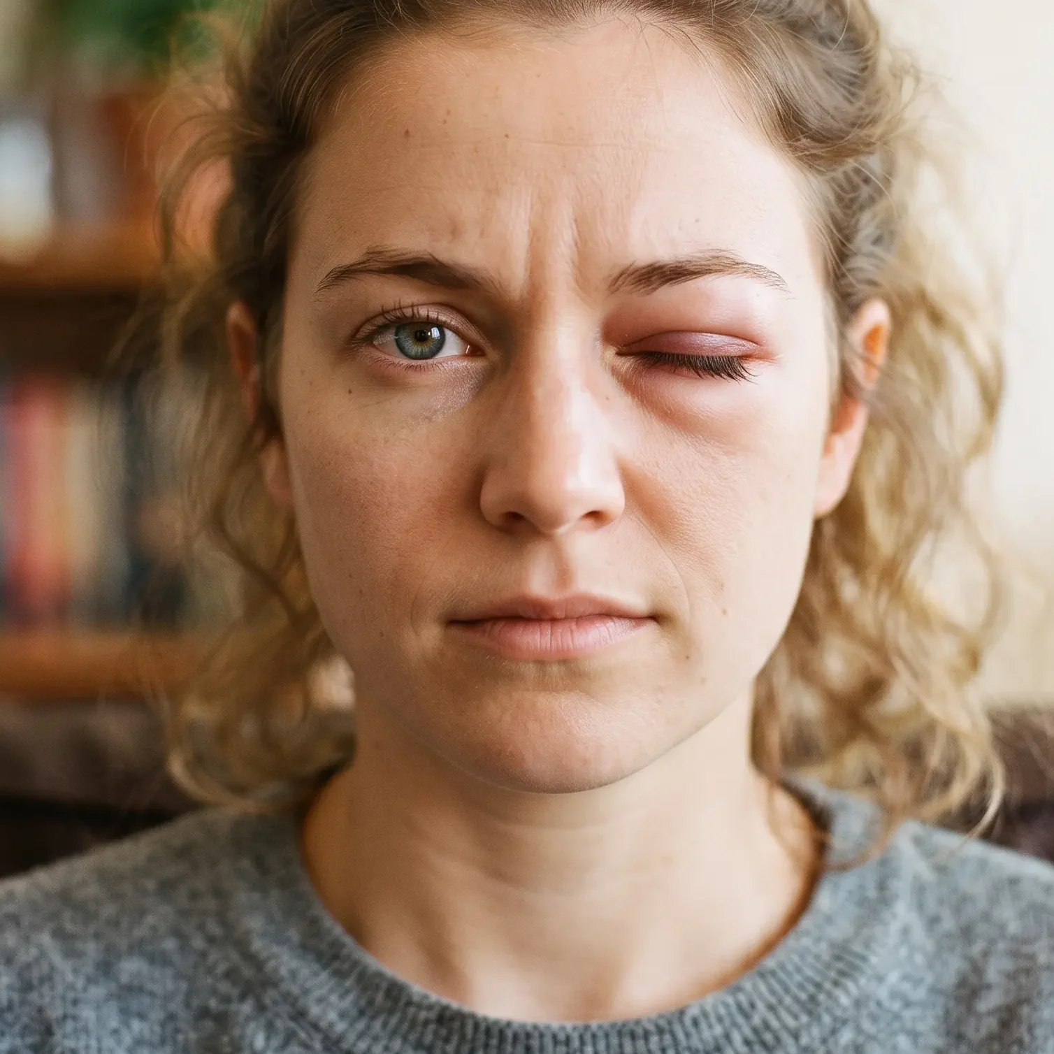 Closing One Eye
