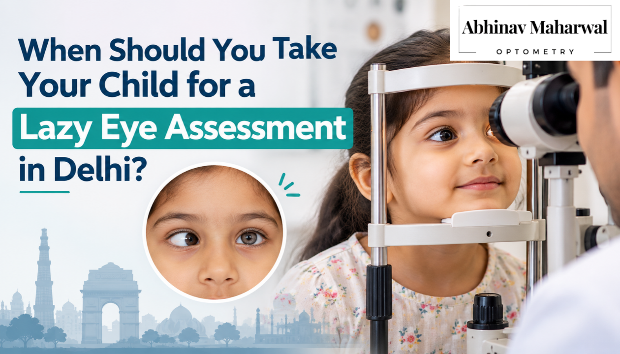 Lazy Eye Treatment in Delhi: Why Assessment Matters Even After 12 Years of Age